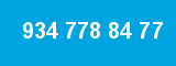 934 778 84 77 934 778 84 77